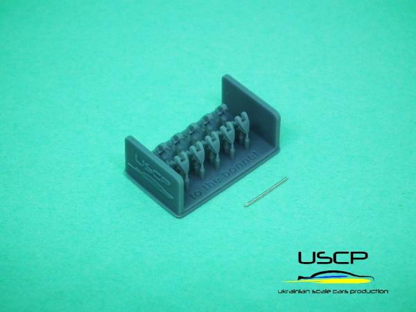 Alpine A110 Rear Bonnet Hinges for Tamiya